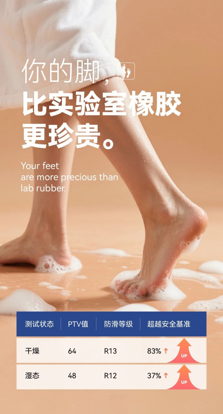 防滑添一證！德國萊茵TüV認(rèn)證 x 萬磊微水泥